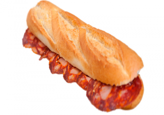 Bocata chorizo iberico