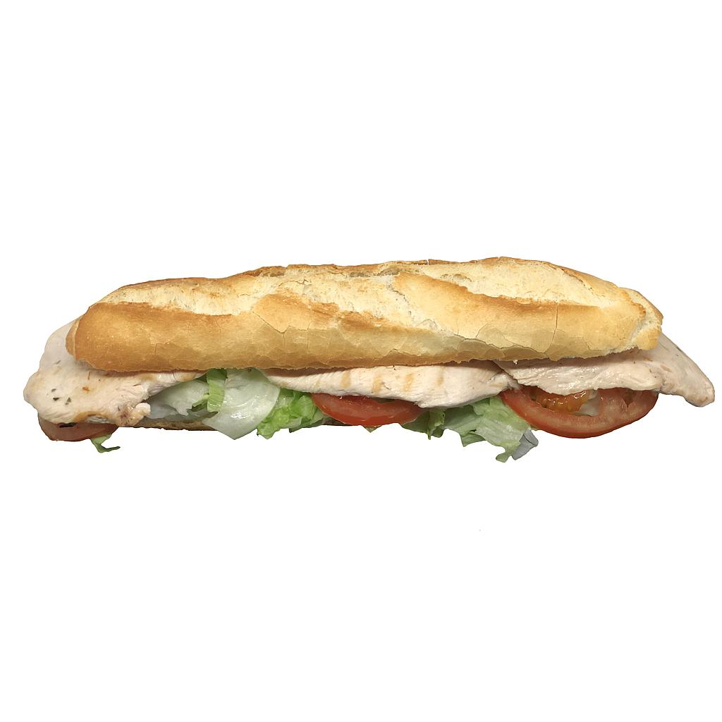 Montado pechuga pollo